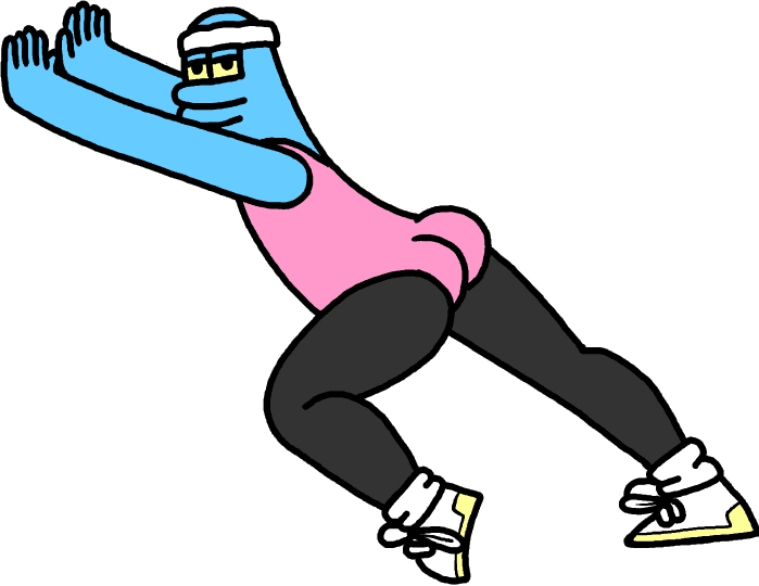 Fitness Push It Sticker by Jason Clarke for iOS & Android GIPHY