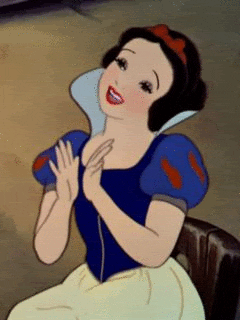 Snow White Clapping GIF - Find & Share on GIPHY