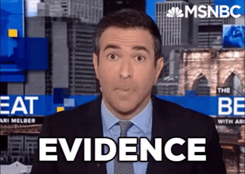 ari melber evidence gif by msnbc - find & share on giphy