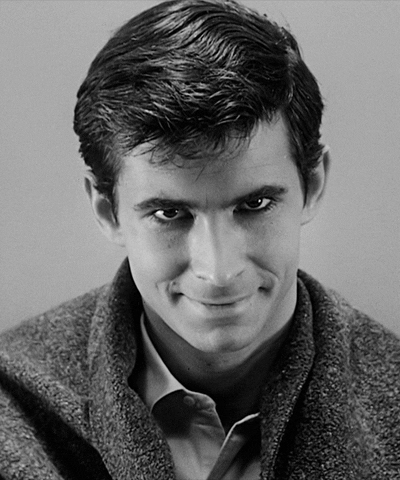  psycho alfred hitchcock anthony perkins GIF