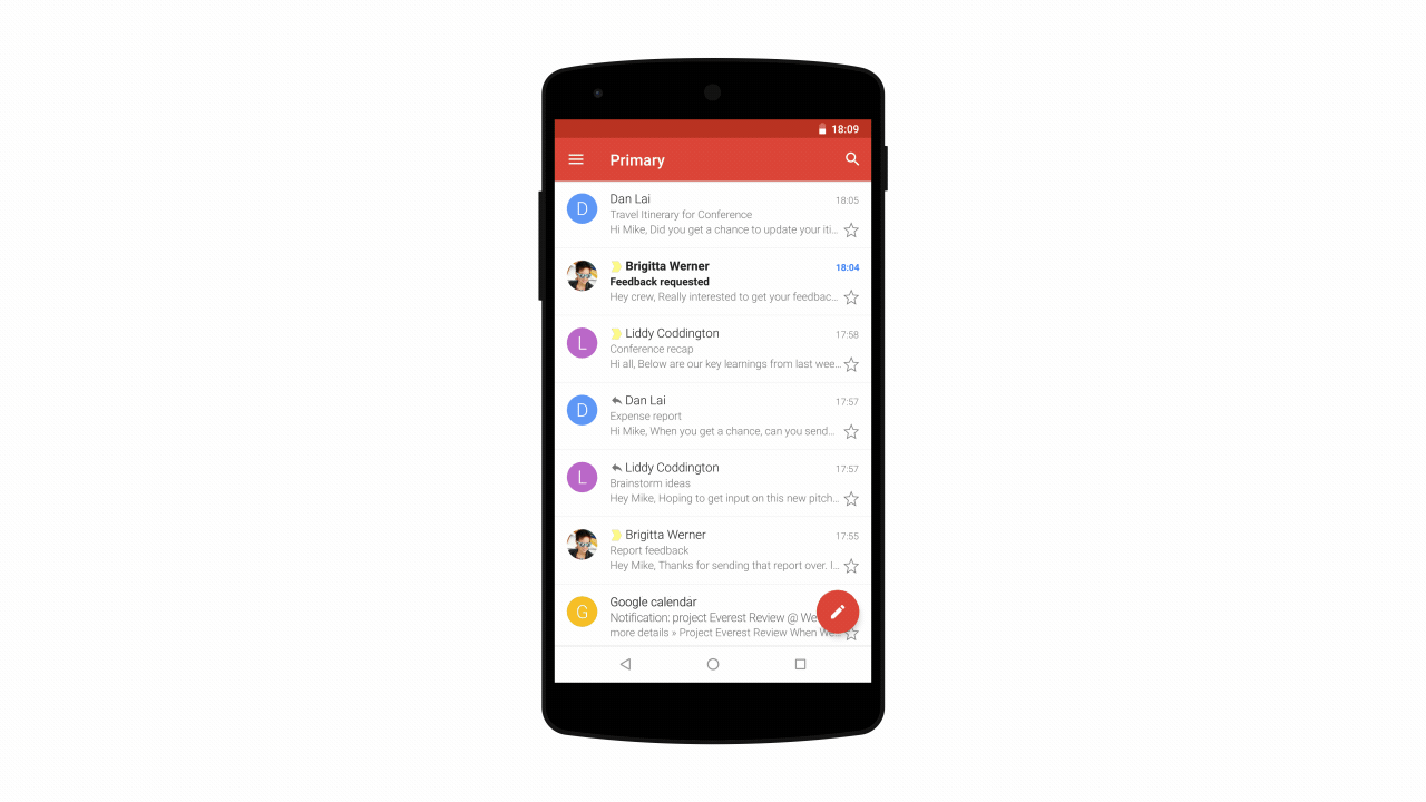 gmail gespreksweergave