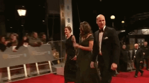 Kate Middleton Royals GIF by BAFTA - Find & Share on GIPHY