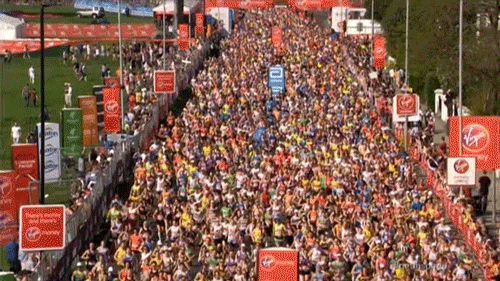 London Marathon GIF by Virgin Money London Marathon