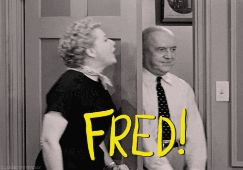 Image result for fred and ethel gif