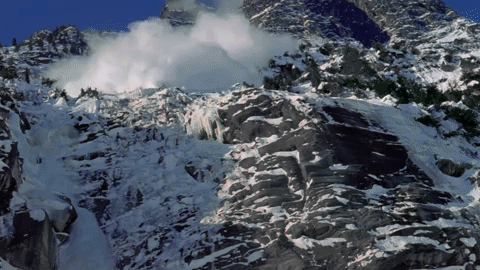 Avalanche Symphony For Our World GIF by Nat Geo Wild 