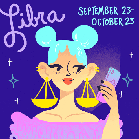 Horoscope Libra GIF by Mashable - Find & Share on GIPHY