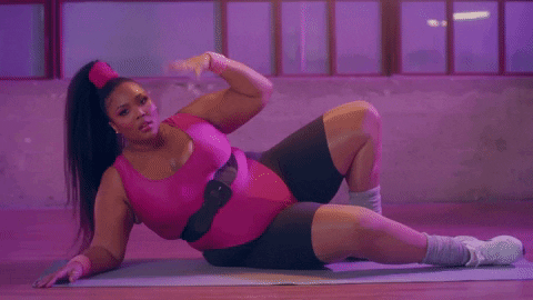 Hot Exercise GIF by Lizzo