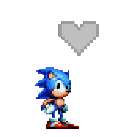 Social Media Love Sticker by Sonic the Hedgehog for iOS & Android | GIPHY