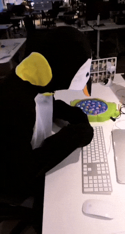 Typing on the command line