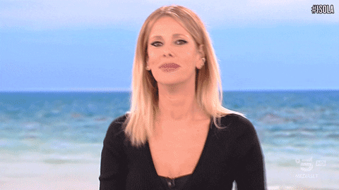 Angry Head GIF by Isola dei Famosi
