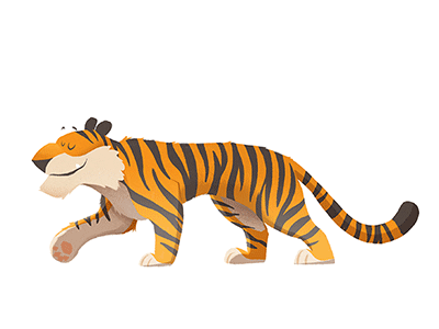 Image result for tiger animated gif