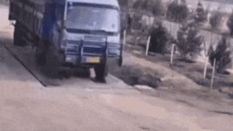 Driver is having a bad day