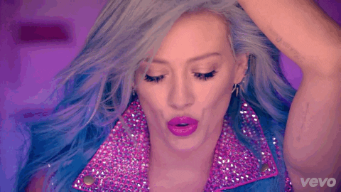 Hilary Duff Sparks GIF by Vevo - Find & Share on GIPHY