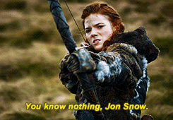You Know Nothing in GameOfThrones gifs