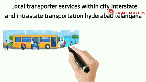 Hyderabad Local transporter and logistics services (not efficient)