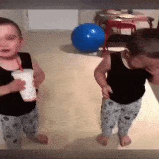 Sharing is caring in funny gifs