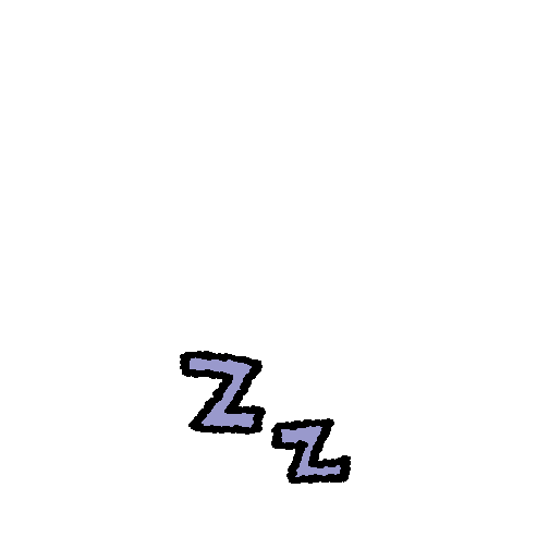 Zzz Sticker by Alabaster Pizzo for iOS & Android GIPHY