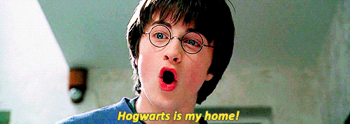 harry potter harry home hogwarts hogwarts is my home