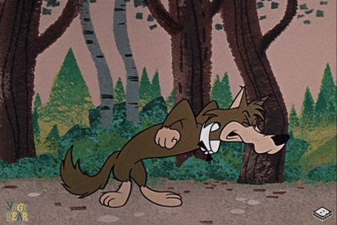 Hanna Barbera Wolf GIF - Find & Share on GIPHY