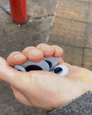 Googly eyes are fun in funny gifs