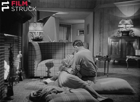 Kissing Classic Film GIF by FilmStruck - Find & Share on GIPHY