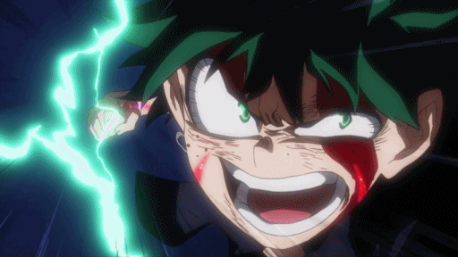 Image result for my hero academia gif