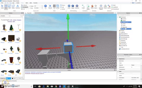 Roblox Studio Movement and rotation problem | Roblox Forum