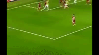 What is he doing in football gifs