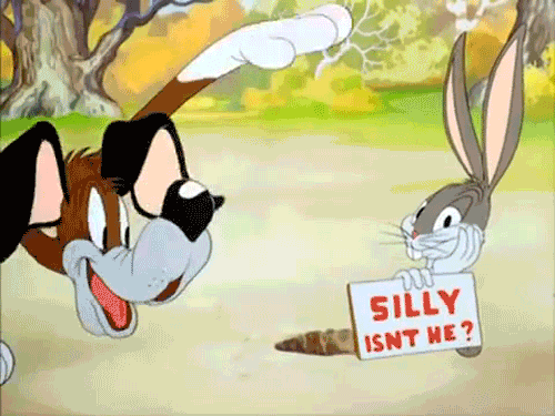 Silly Bugs Bunny Find And Share On Giphy 