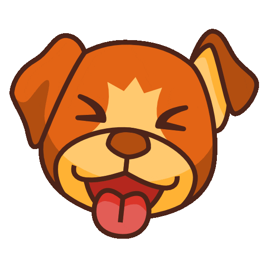 Excited Dog Sticker for iOS & Android GIPHY