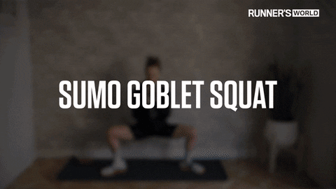 Sumo Goblet Squat