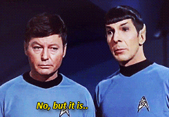 Image result for spock fascinating gif