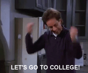 Image result for college freshman gif