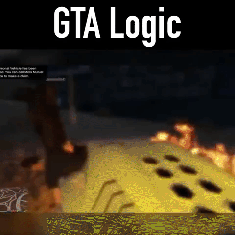 GTA Logic in gaming gifs