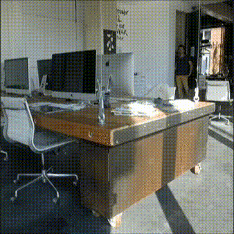 animation desk animations
