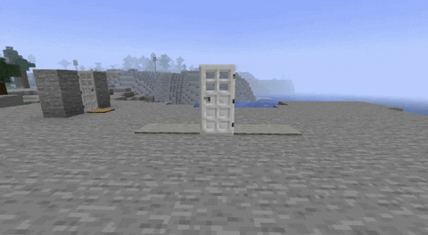 Steps to Create a Automatic Redstone Door
