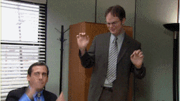 the office presentation gif