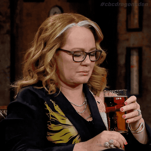 Dragons' Den Shrug GIF by CBC - Find & Share on GIPHY