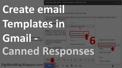 Creating email templates in Gmail with attachment