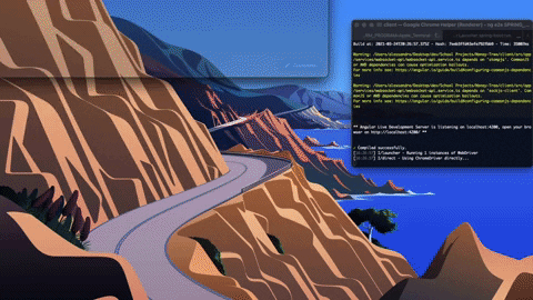 Display Industry E2E test