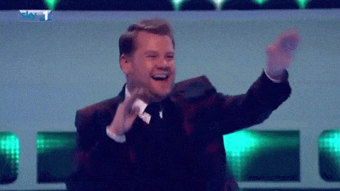 Image result for james corden gif