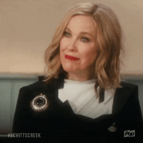 Pop Tv Moira Rose GIF by Schitt's Creek - Find & Share on GIPHY