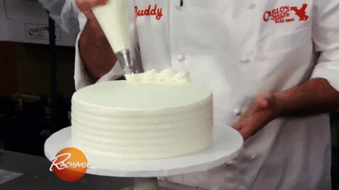 Piping Cake Boss GIF by Rachael Ray Show