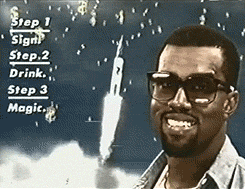 Kanye West Awesome from giphy