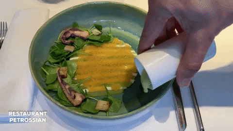 Paris Restaurant GIF by Petrossian