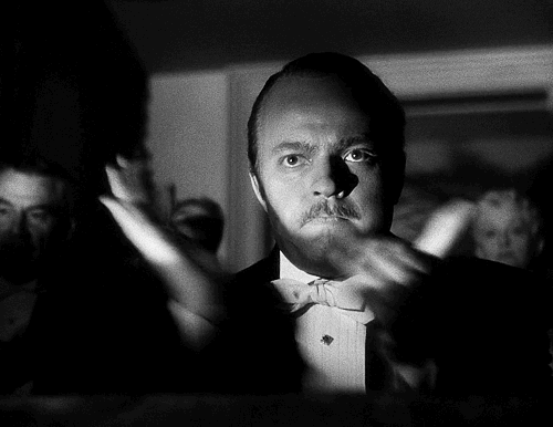 Orson Welles Applause GIF - Find & Share on GIPHY