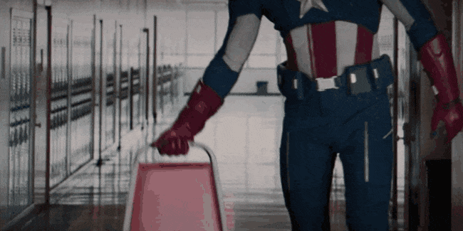 Captain America Detention GIF - Find & Share on GIPHY