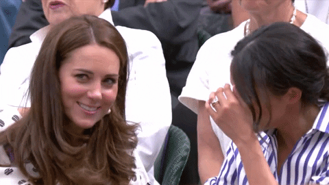 Kate Middleton Smile GIF by Wimbledon - Find & Share on GIPHY