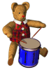 teddy drummer