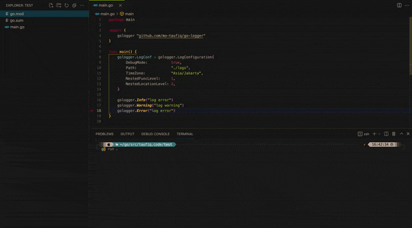 Preview go-logger